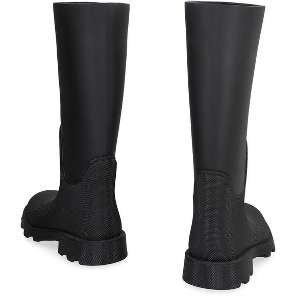 Men's Black Rubber Boots for FW23 - Picture 4 of 4